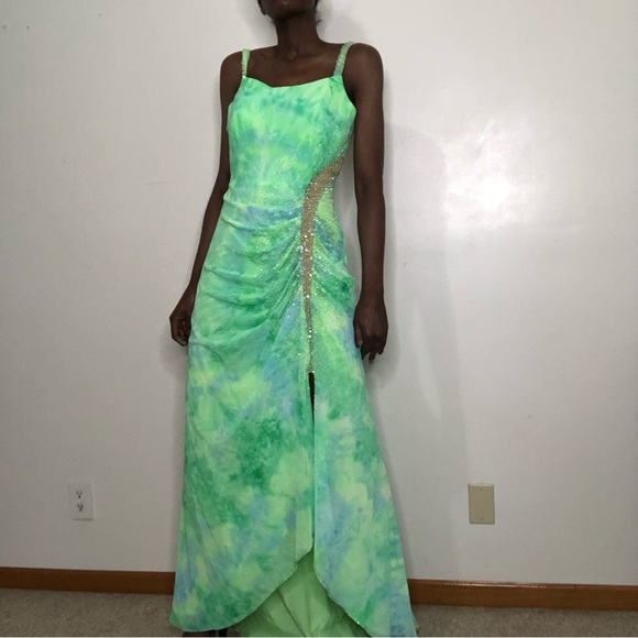 Y2K | LE GALA MON CHERI Mermaid Prom Dress - Picture 2 of 15